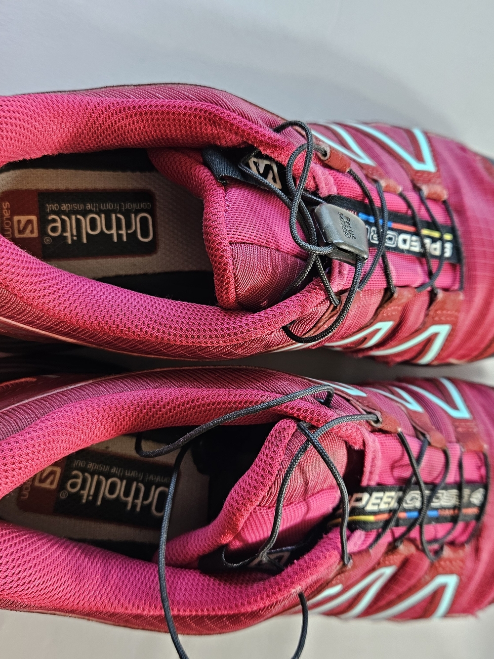 Salomon Speedcross Men's Trail Running Shoes - Red Size 8.5 Perfect for Outdoors - Picture 6 of 10